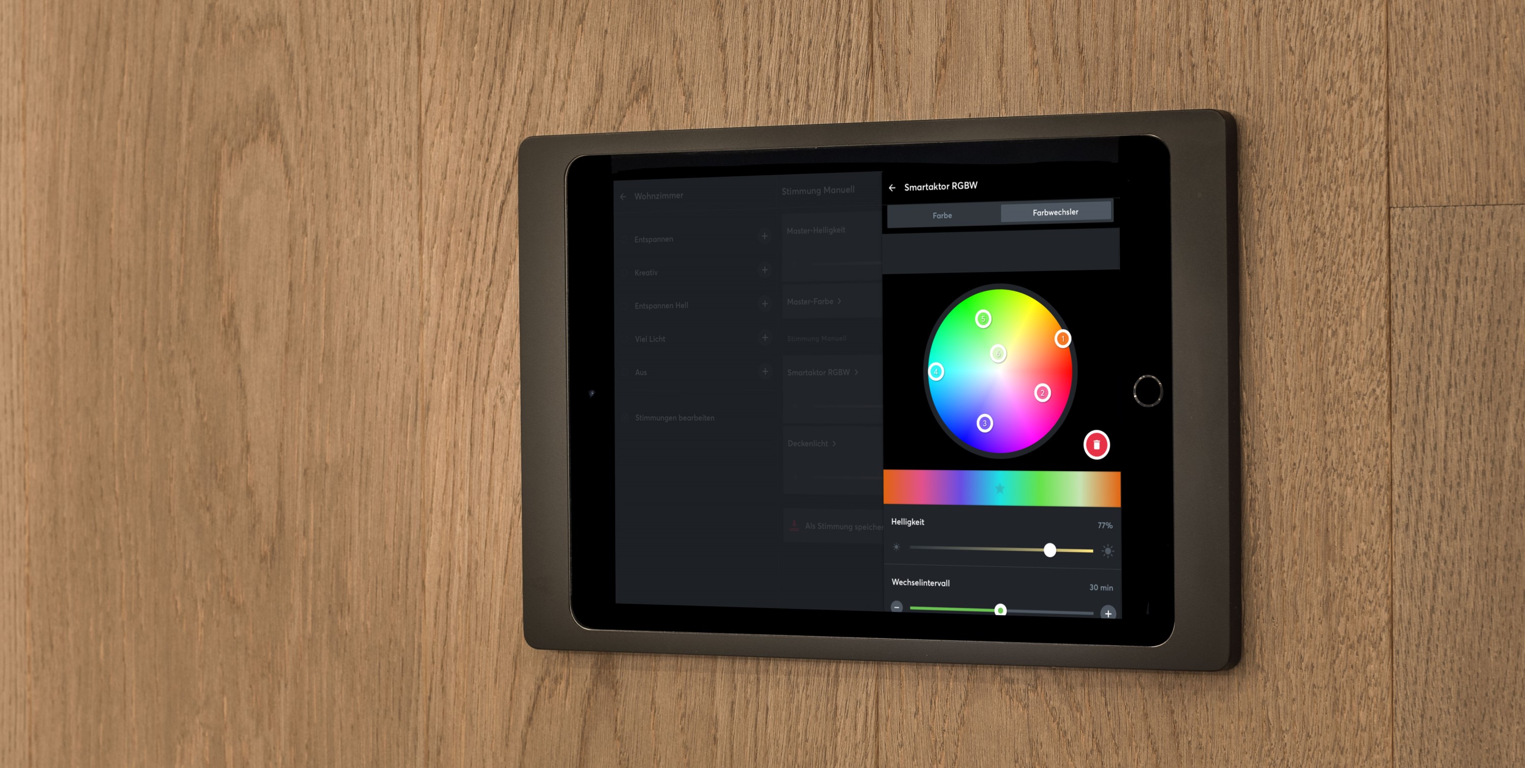 Loxone iPad Wallmount 5